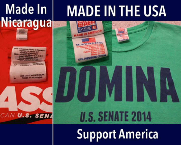 Domina Supports Made in USA